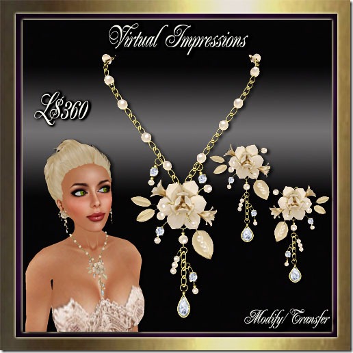 Joanna Jewelry in Gold, Antique White Pearls & Diamonds