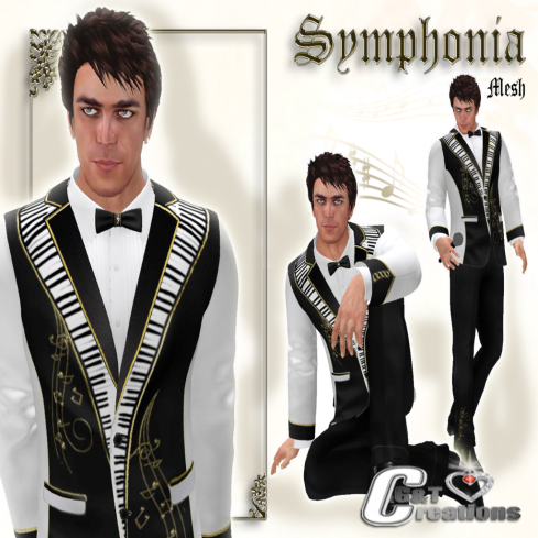 G&T symphonia VENDOR mesh  tuxedo